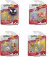 Figurine - Pokemon - Pack De 3 Figurines De Combat
