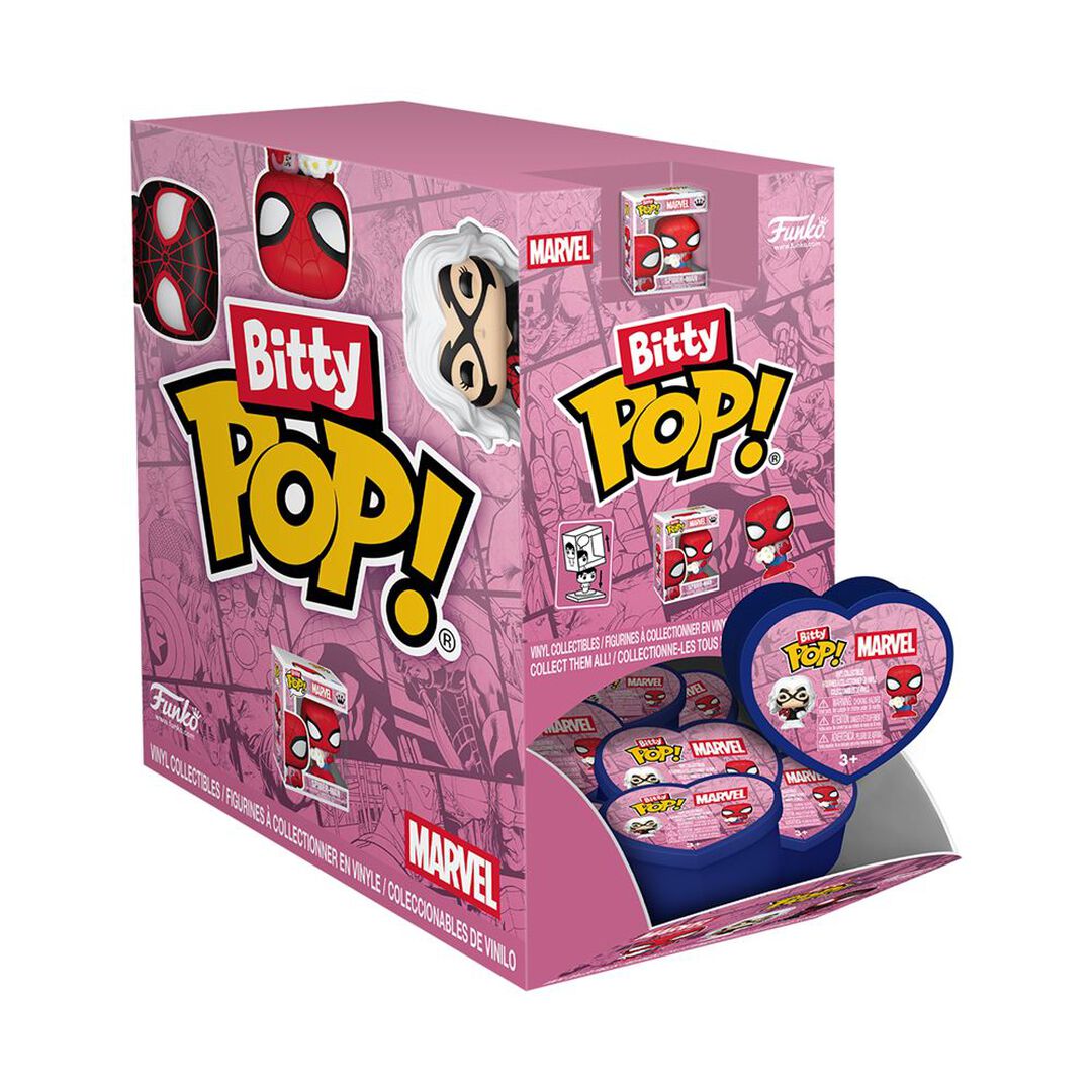 Figurine Bitty Pop Single | Spider-man | Al&eacute;atoire Valentin