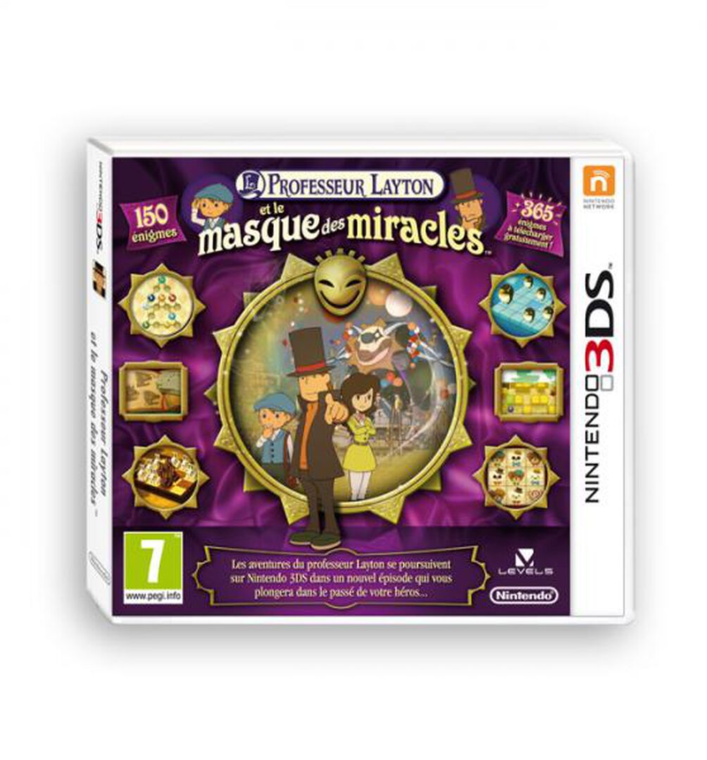 Professeur Layton Et Le Masque Des Miracles | Occasion