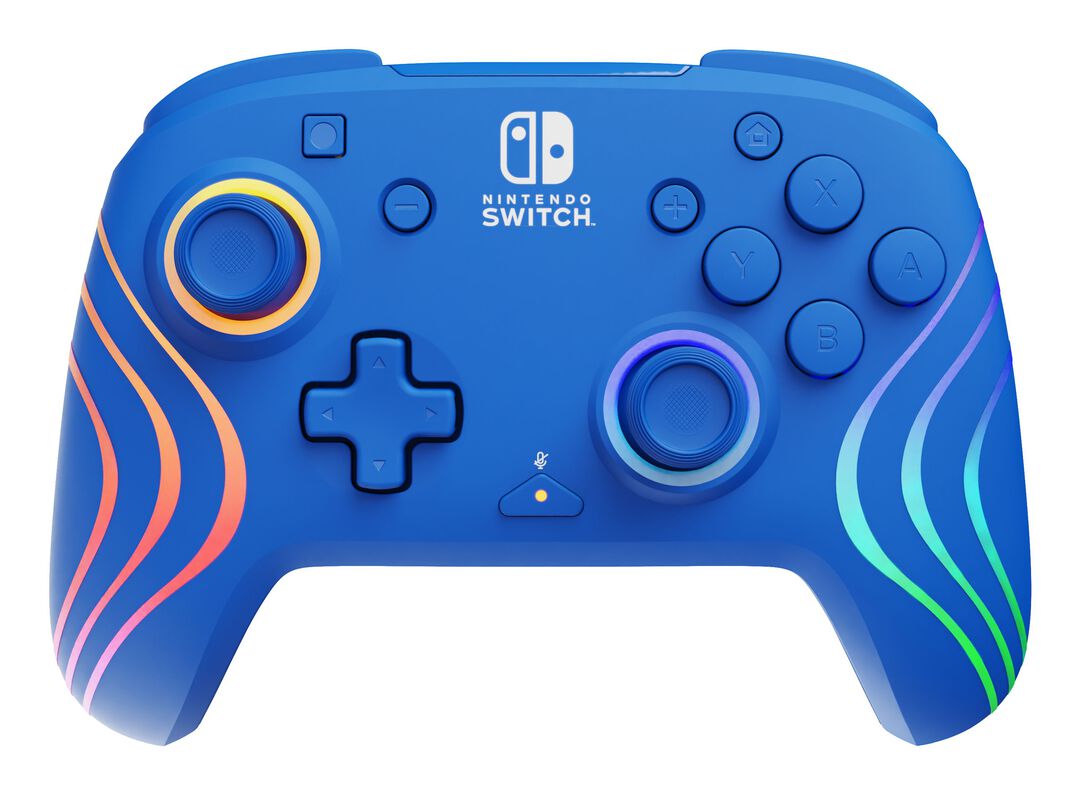 Manette Filaire Switch Afterglow Wave Bleu