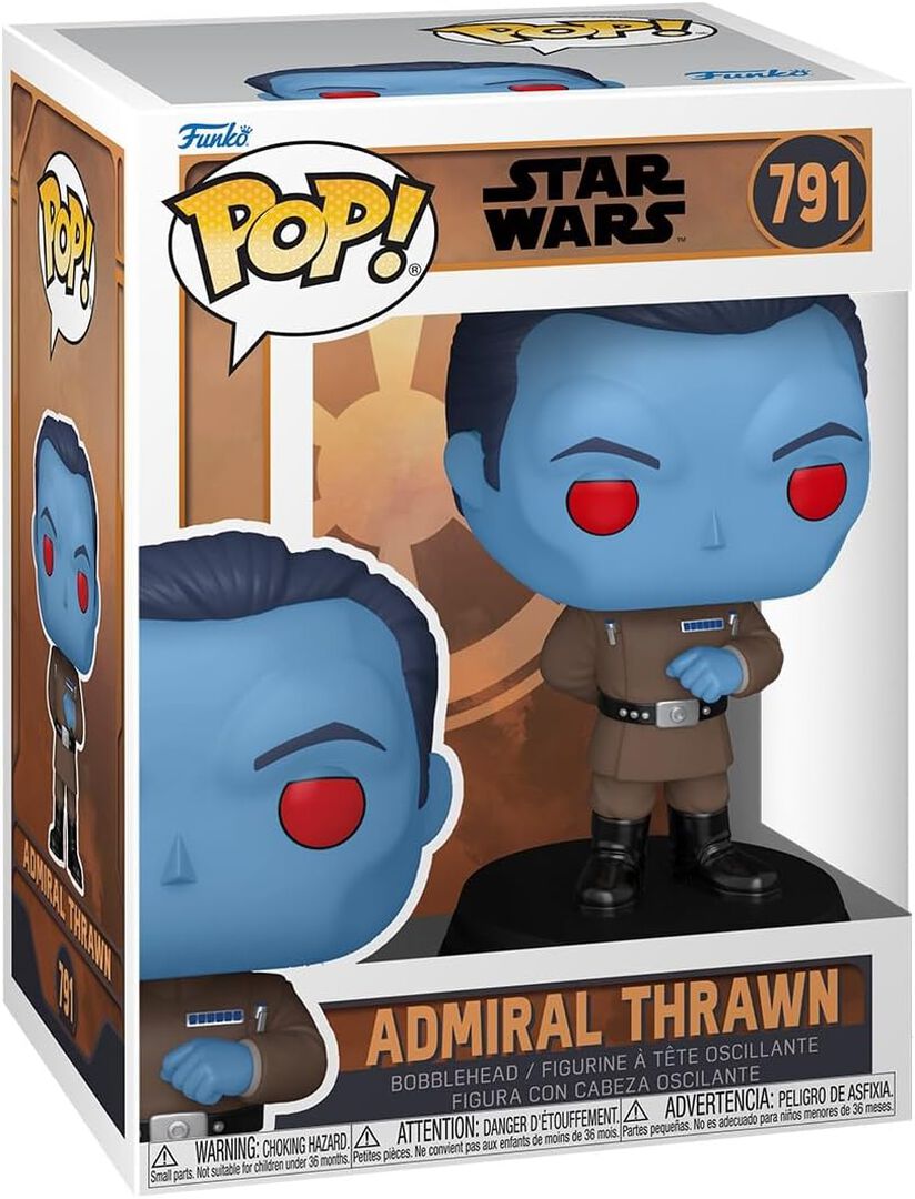 Figurine Funko Pop! N&deg;791 | Star Wars | Admiral Thrawn