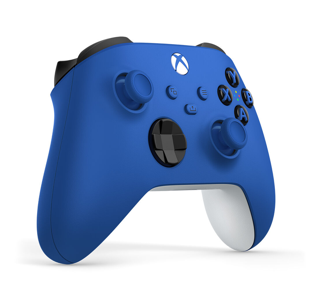 Manette Sans Fil Shock Blue Nouvelle G&eacute;n&eacute;ration
