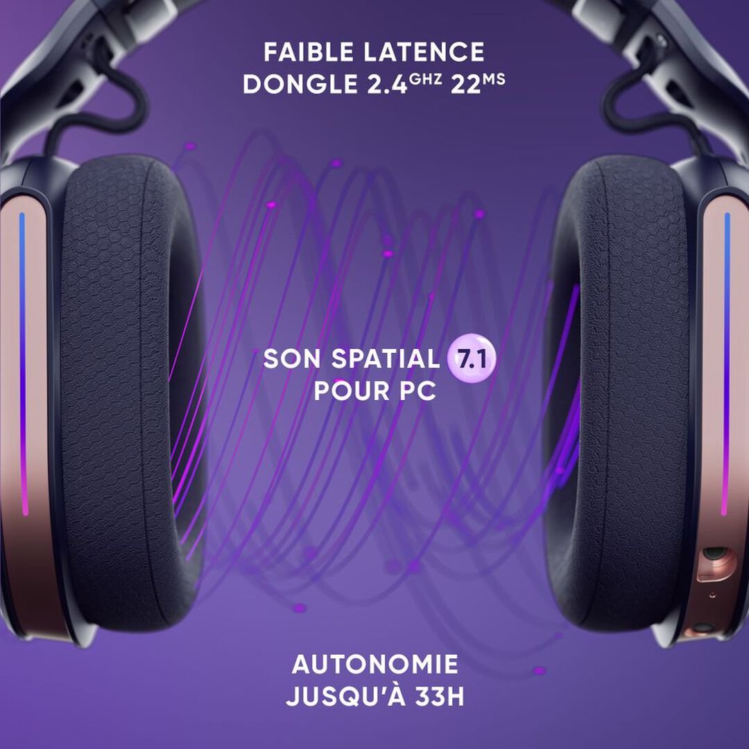 Casque Gaming Sans Fil Polaris | Oniverse | Bleu (multiplateforme)