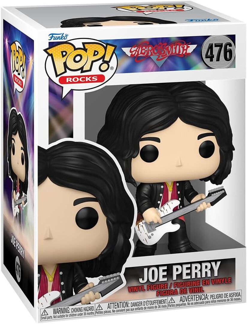 Figurine Funko Pop! N&deg;476 | Aerosmith | Joe Perry