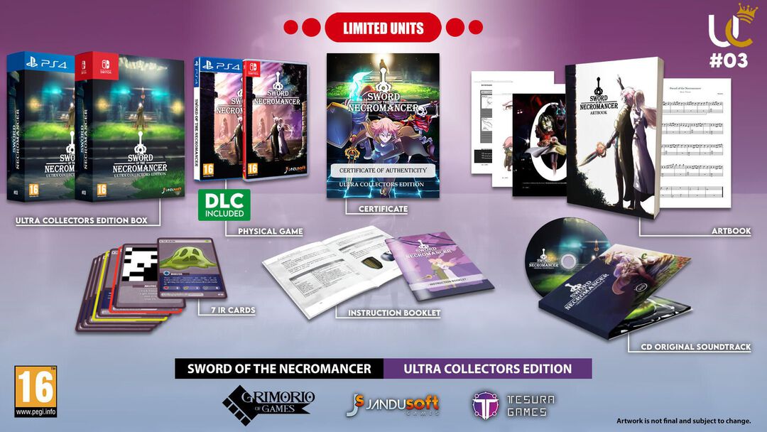 Sword Of The Necromancer Ultra Collector