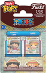Figurine Funko Bitty Pop! 2pk - One Piece - Luffy Et Nami