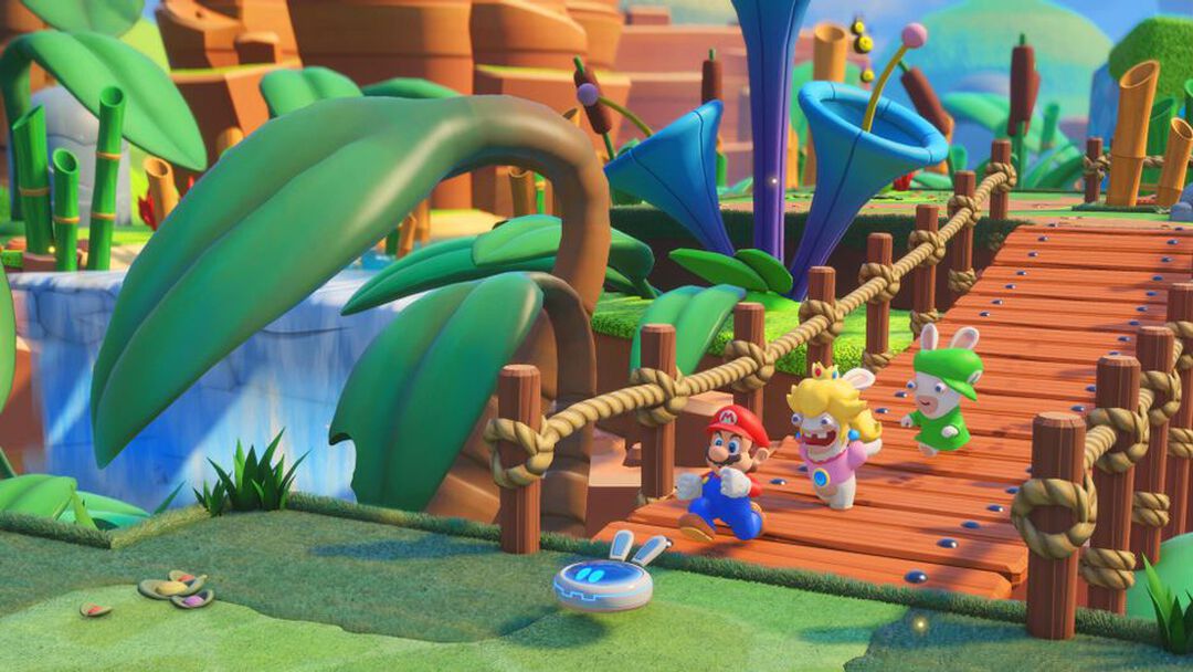 Mario + Les Lapins Cretins Kingdom Battle | Occasion