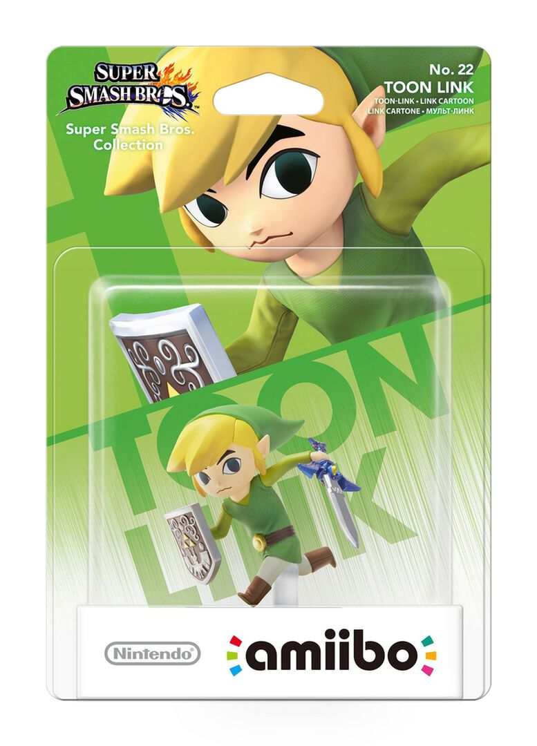 Figurine Amiibo N&deg;22 Smash Link Cartoon