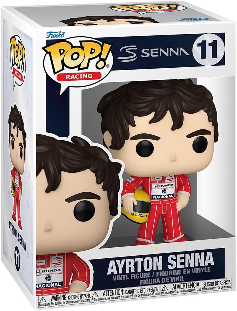 Figurine Funko Pop! N&deg;11 | Mclaren | Ayrton Senna