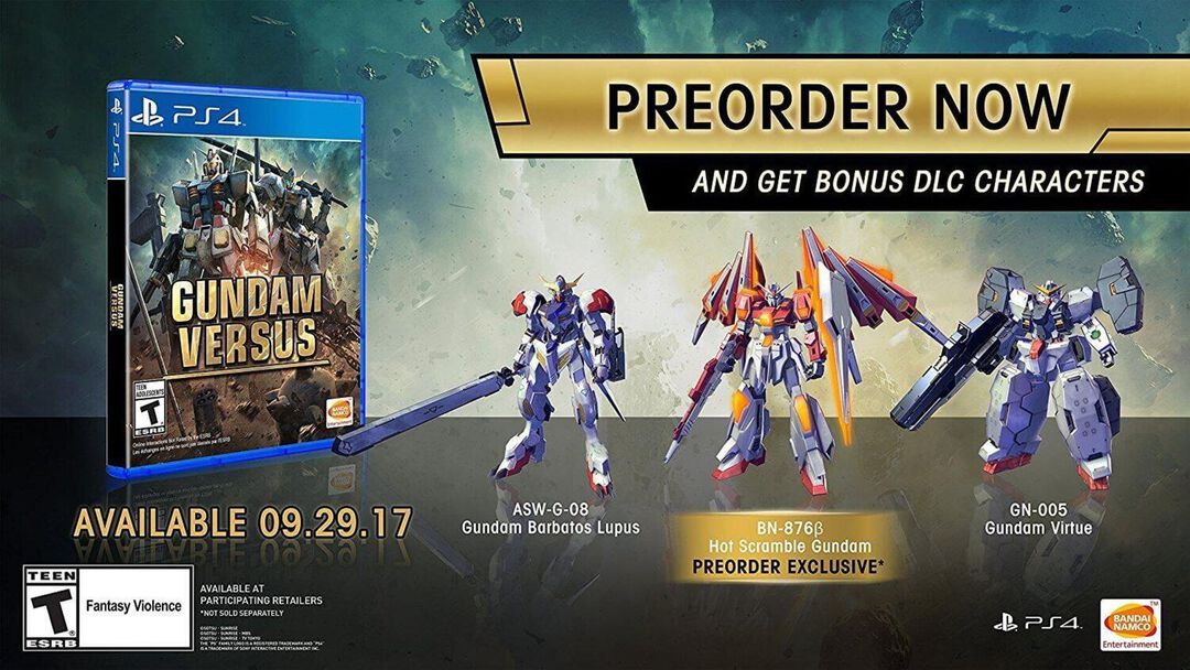 Gundam Versus | Occasion