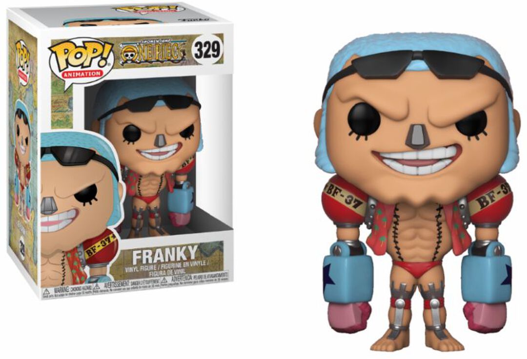 Figurine Funko Pop! N&deg;329 | One Piece S2 | Franky