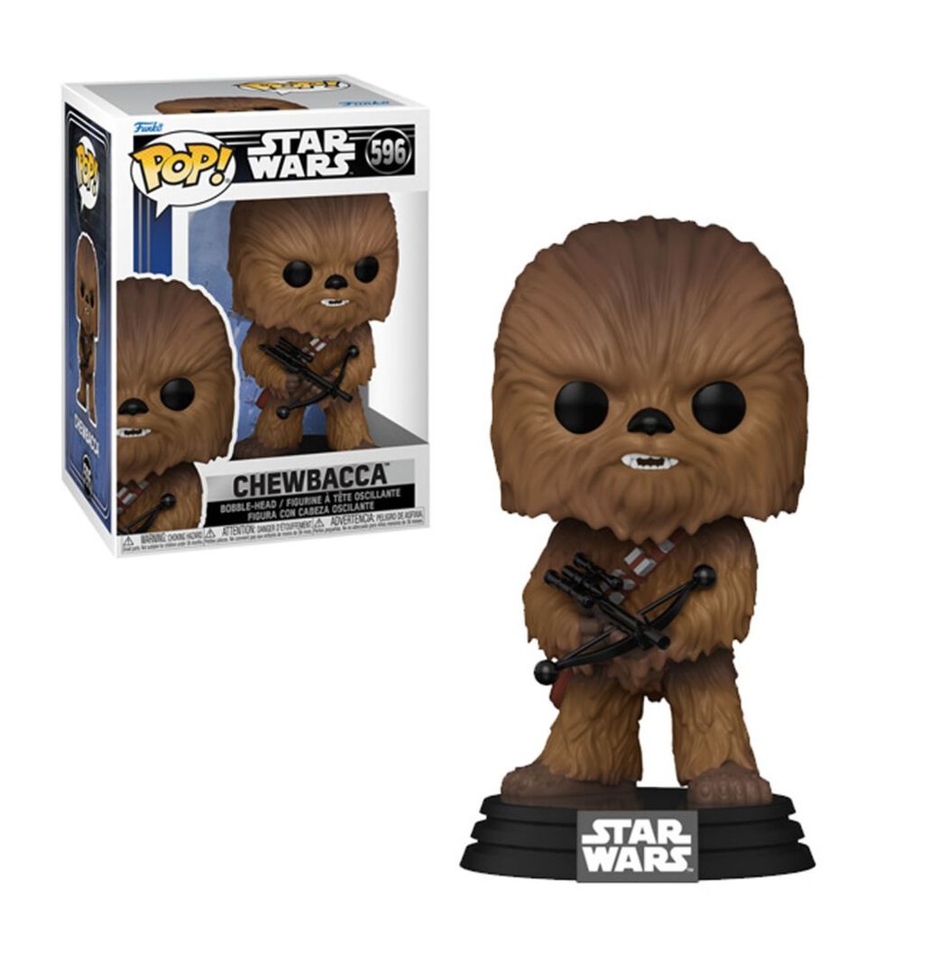 Figurine Funko Pop! N&deg;596 | Star Wars | Chewbacca