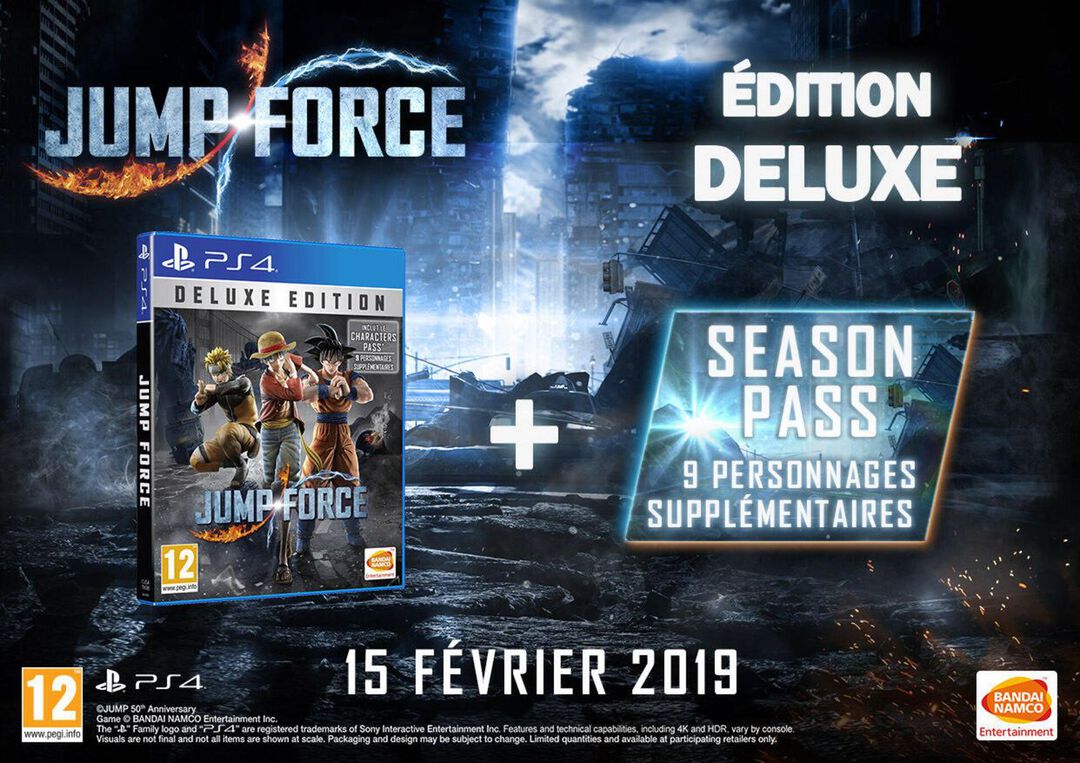 Jump Force Deluxe Edition (exclusivit&eacute; Micromania)
