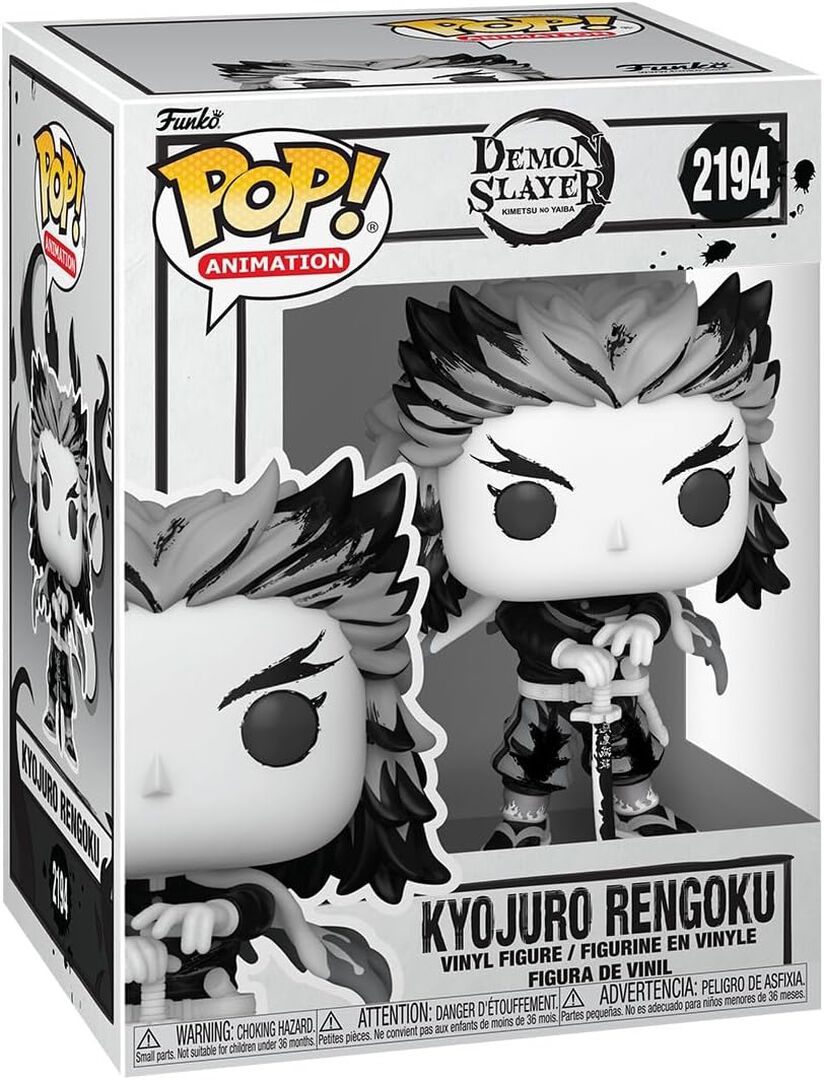 Figurine Funko Pop!  | Demon Slayer | Rengoku (sumi-ink)