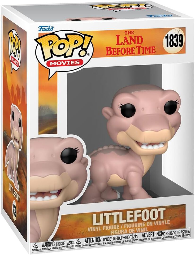 Figurine Funko Pop! N&deg;1839 | Petit-pied Le Dinosaure | Petit-pied (littlefoot)