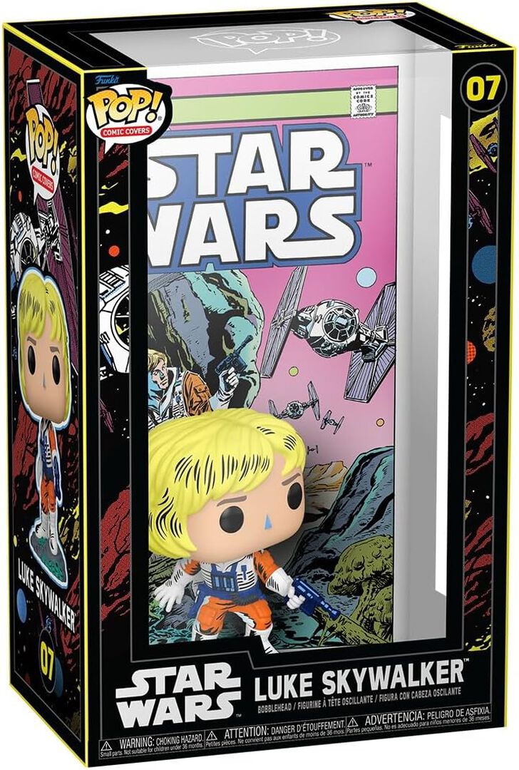 Figurine Funko Pop! Comic Cover N&deg;7 | Star Wars | Luke Skywalker