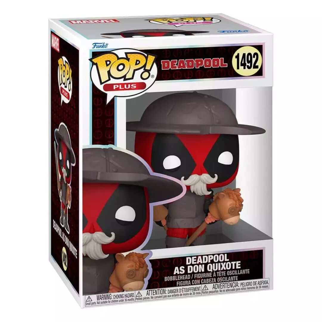 Figurine Funko Pop! Plus N&deg;1492 | Deadpool | Deadpool Don Quixote
