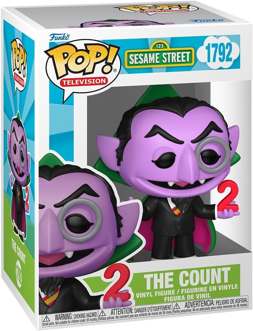 Figurine Funko Pop! N&deg;1792 | Sesame Street | The Count