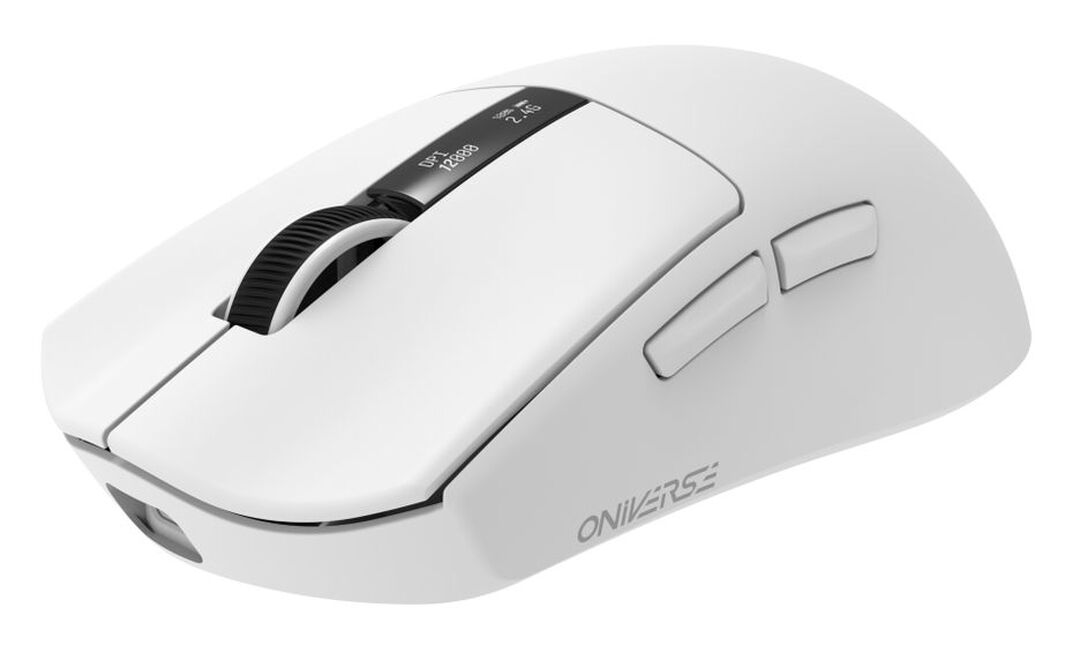 Souris Gaming Sans Fil Vanguard + Dock | Oniverse | Luxion White