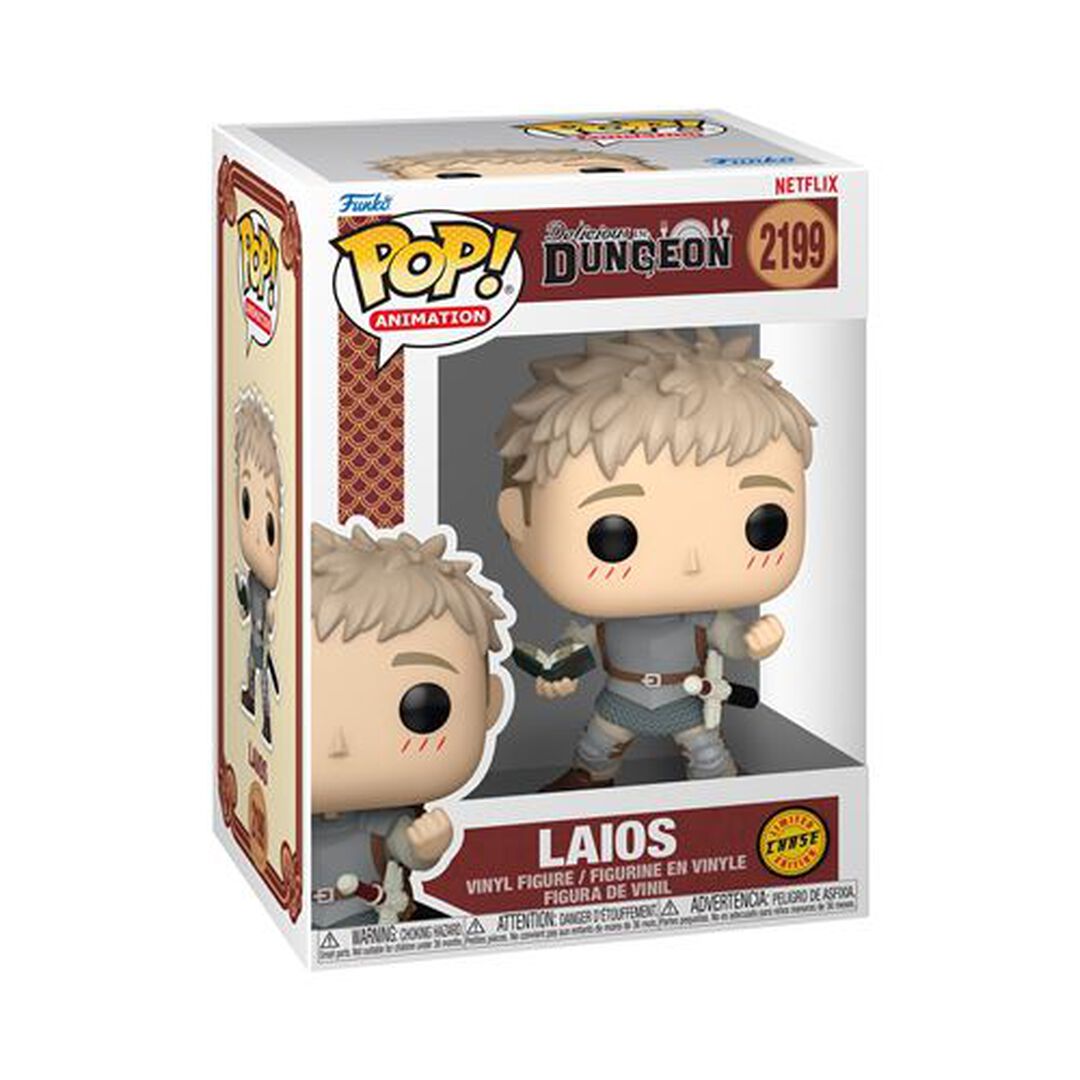 Figurine Funko Pop! | Gloutons Et Dragons | Laios Avec Chance De Chase