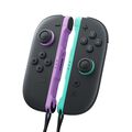 Paire De Manettes Joy-con Gauche Violet Clair & Droite Vert Clair thumb 2