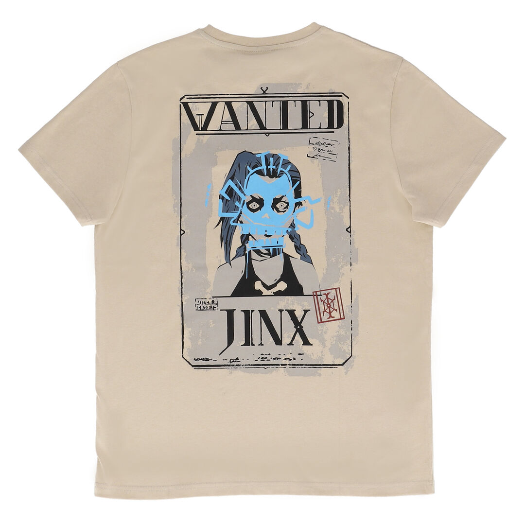 T-shirt | Arcane | Jinx Beige Taille S