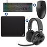 Pack Casque + Clavier + Tapis + Souris Corsair