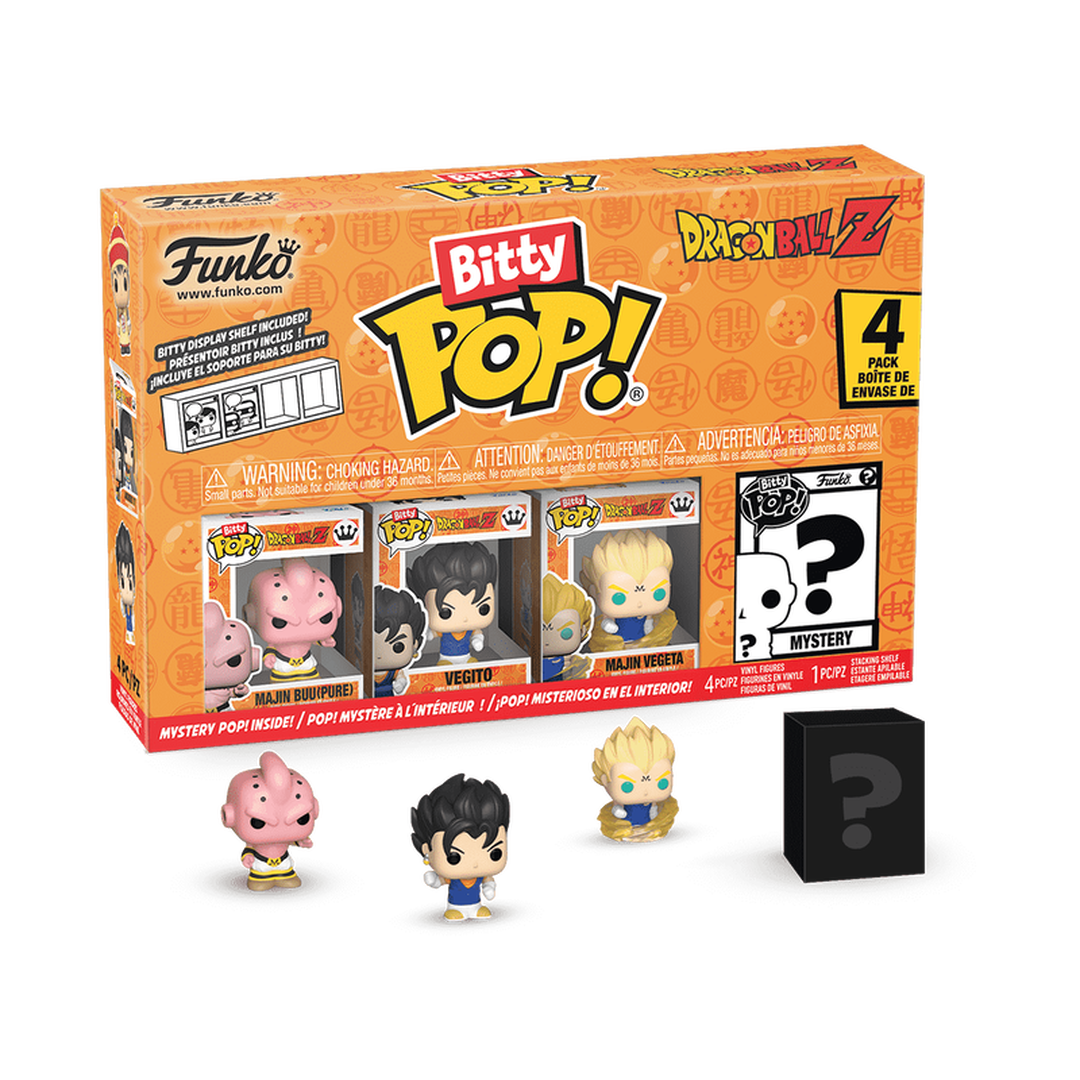 Figurine Bitty Pop! | Dragon Ball Z | Pack De 4 Assortiment