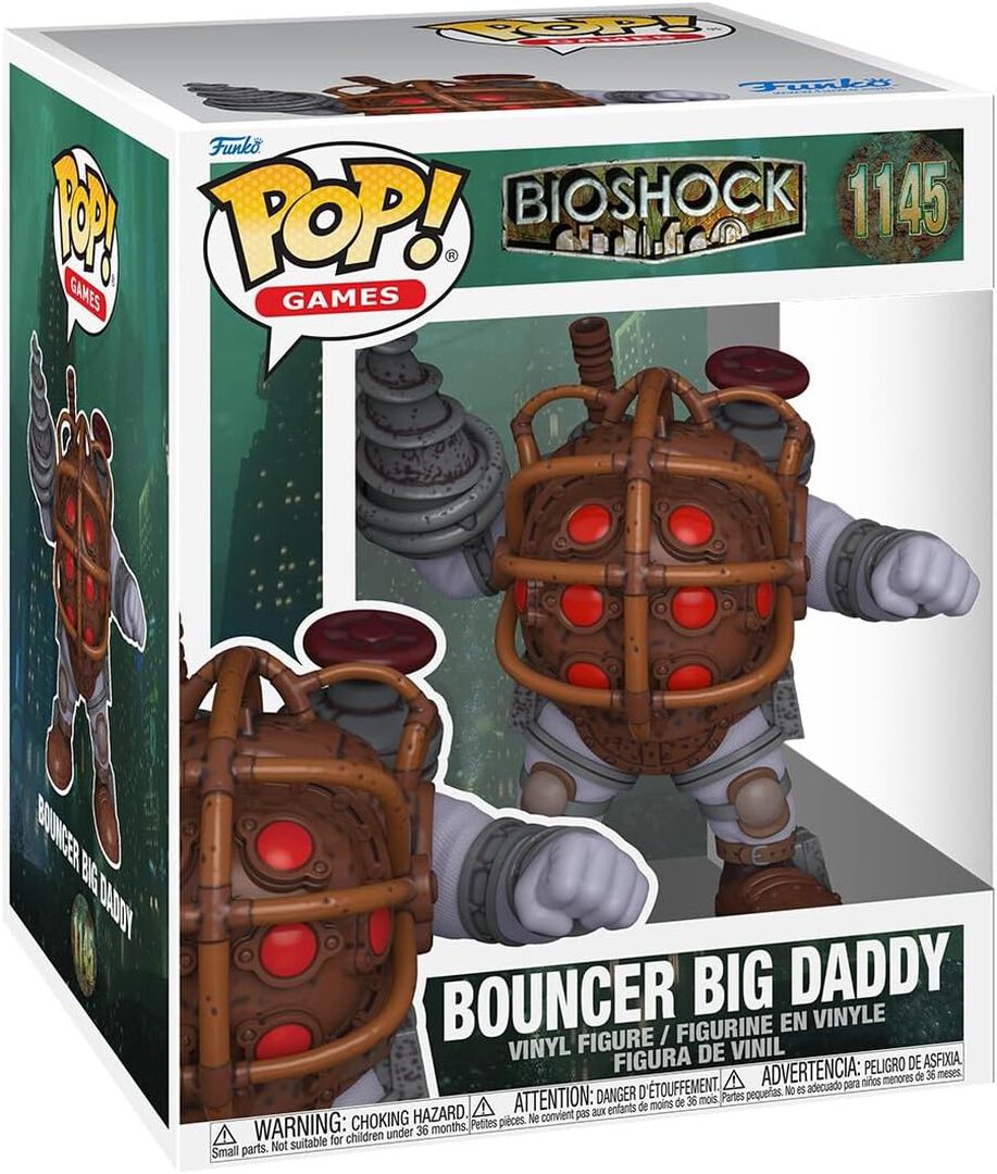 Figurine Funko Pop! Super N&deg;1145 | Bioshock | Bouncer Big Daddy
