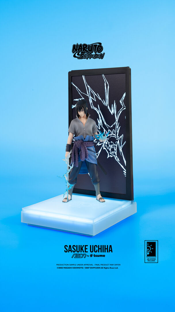 Figurine Neon By Tsume | Naruto | Sasuke Uchiha