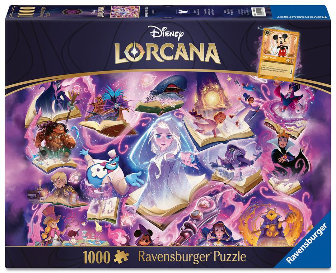 Puzzle 1000p- Disney Lorcana-amethyste