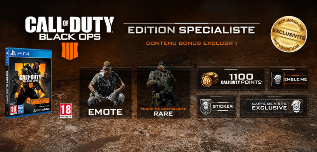Call Of Duty Black Ops Iiii Specialist Edition
