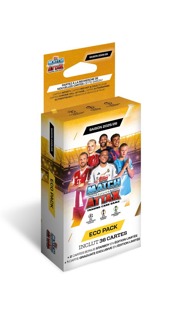 Eco Pack   | Topps | Ligue Des Champions Match Attax