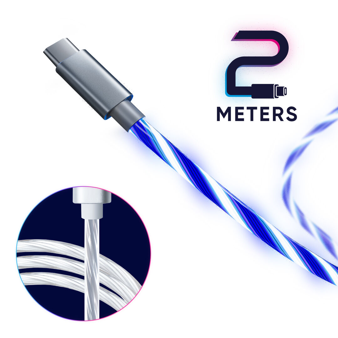 Cable Led Type C -c 2 Metres | Oniverse