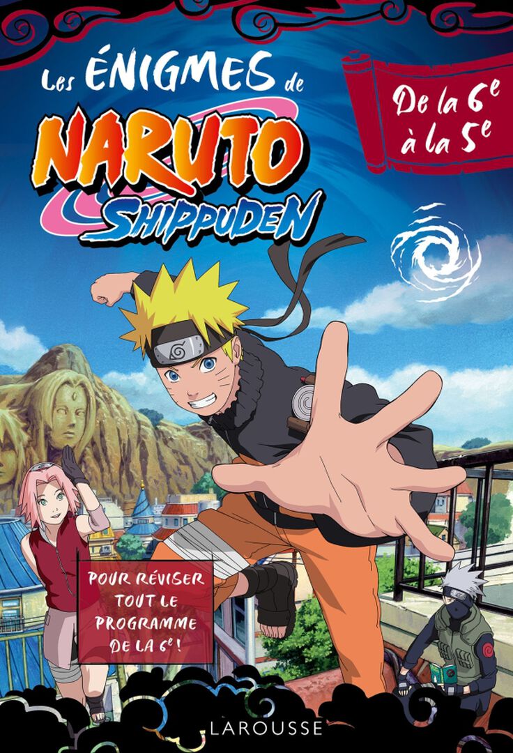 Livre | Naruto Shippuden |  Enigmes De La 6e &agrave; La 5e