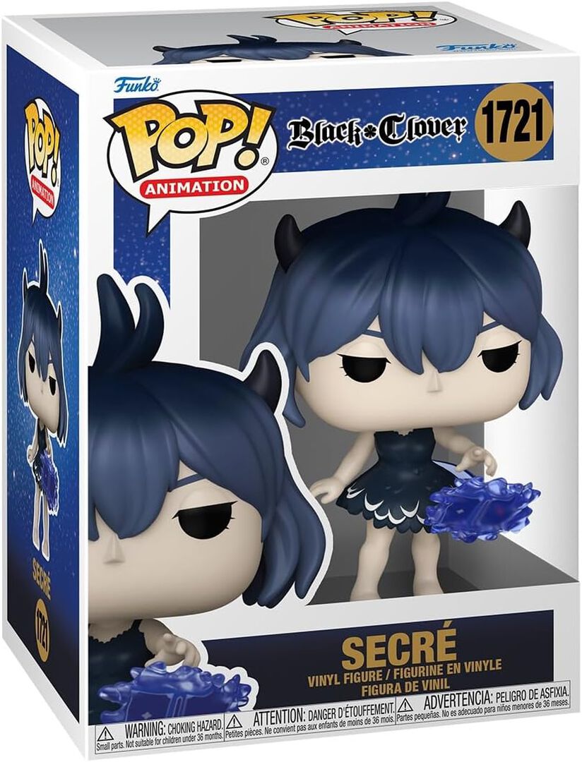 Figurine Funko Pop! N&deg;1721 | Black Clover | Secr&eacute; Avec Chance De Chase