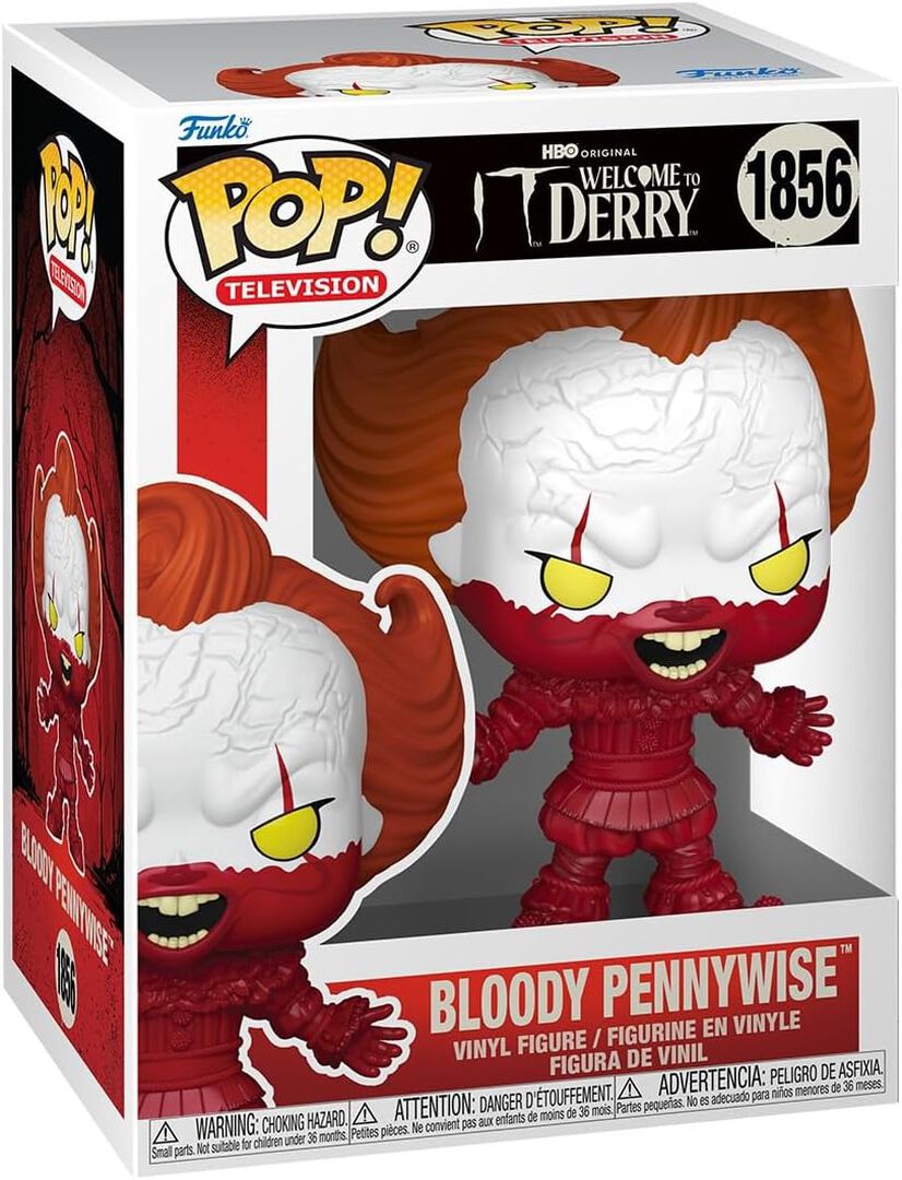 Figurine Funko Pop! N&deg;1856 | Bienvenue A Derry | Bloody Pennywise