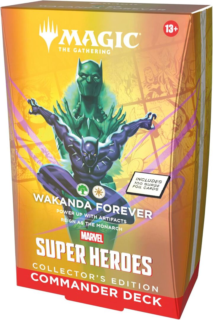 Commander Deck Collector - Magic The Gathering - Marvel Super Heroes - Wakanda Forever (ANGLAIS)