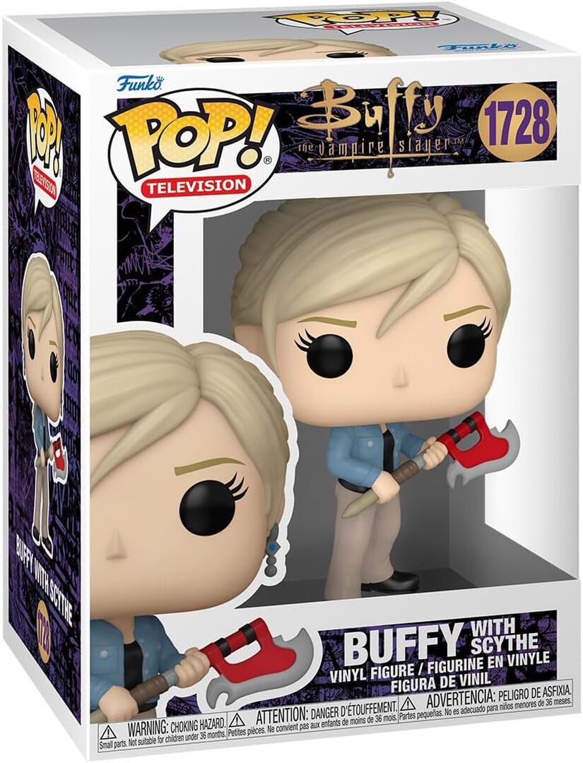 Figurine Funko Pop! N&deg;1728 | Buffy Contre Les Vampires | Buffy Avec Faux
