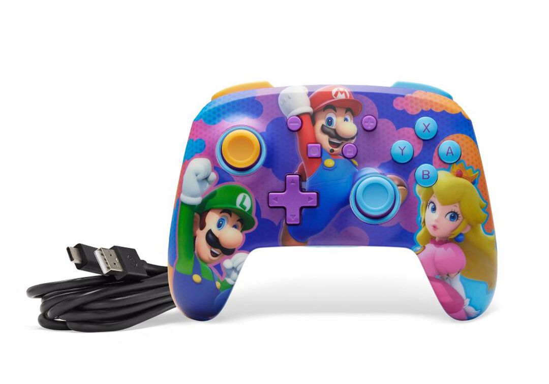 Manette Sans Fil | Mario+luigi+peach