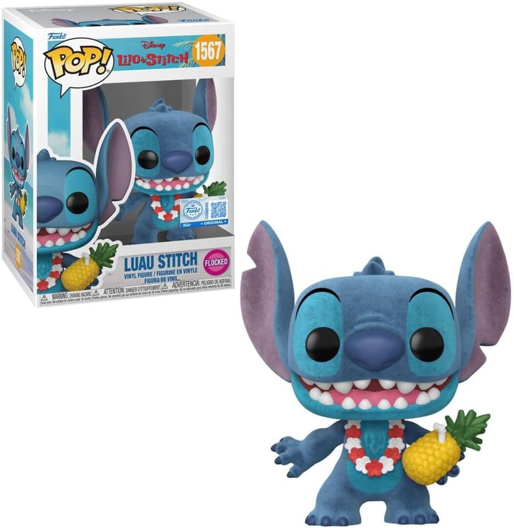Figurine Funko Pop! | Lilo & Stitch | Luau Stitch (fl)