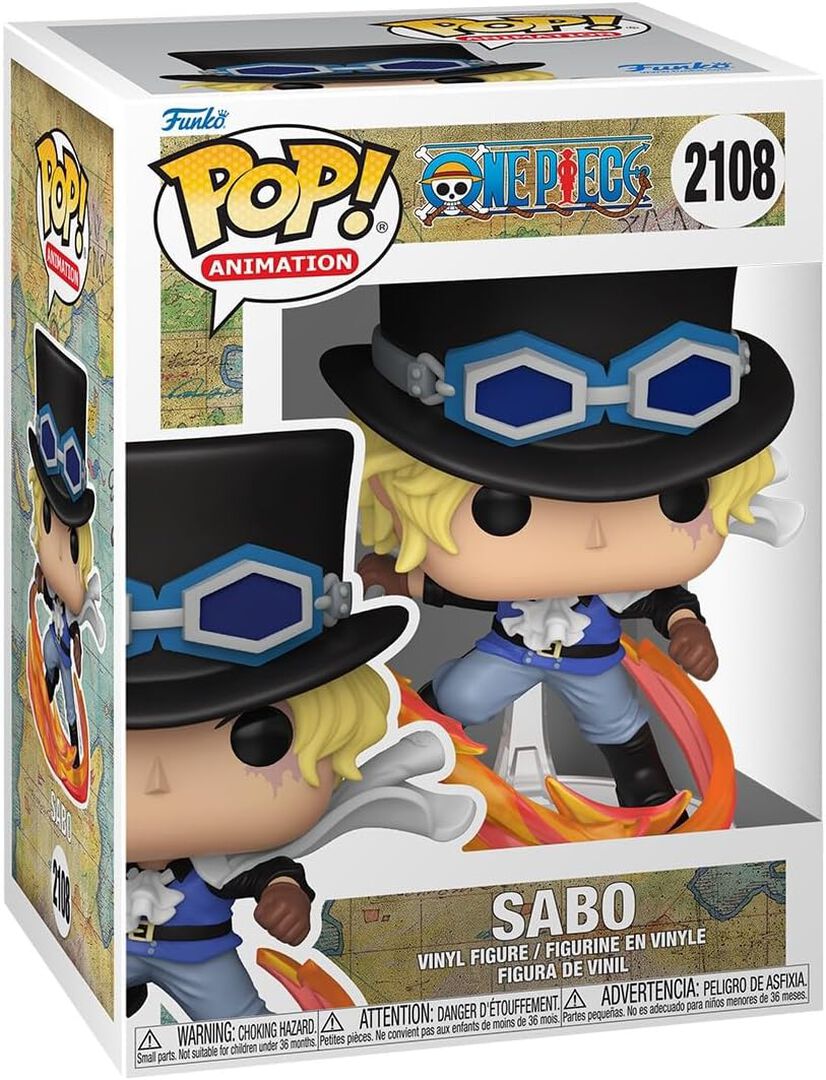Figurine Funko Pop! N&deg;2108 | One Piece | Sabo