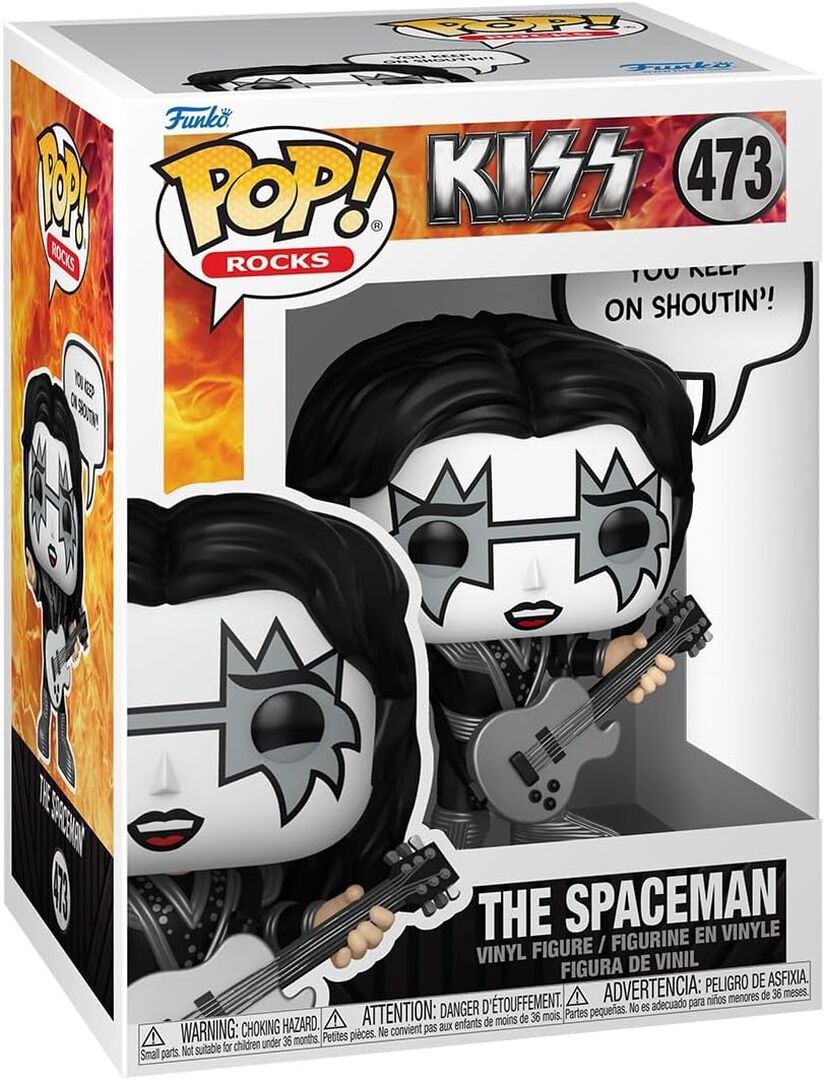 Figurine Funko Pop! N&deg;473 | Kiss | The Spaceman