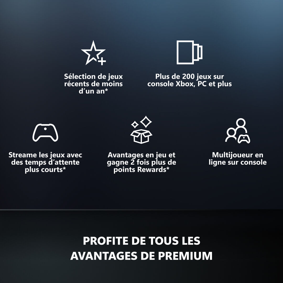 Xbox Game Pass Premium 1 Mois