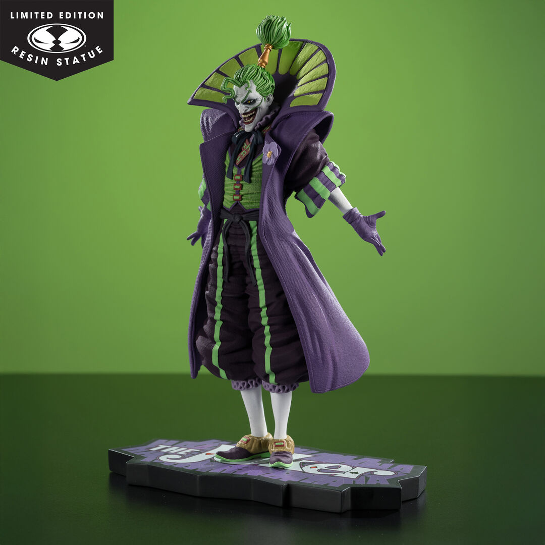 Statue |  The Joker Purple Craze Ninja | Dc Direct- Mcfarlane