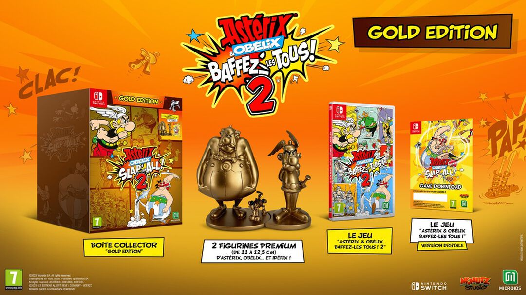 Asterix & Obelix Baffez Les Tous 2 ! Gold Edition