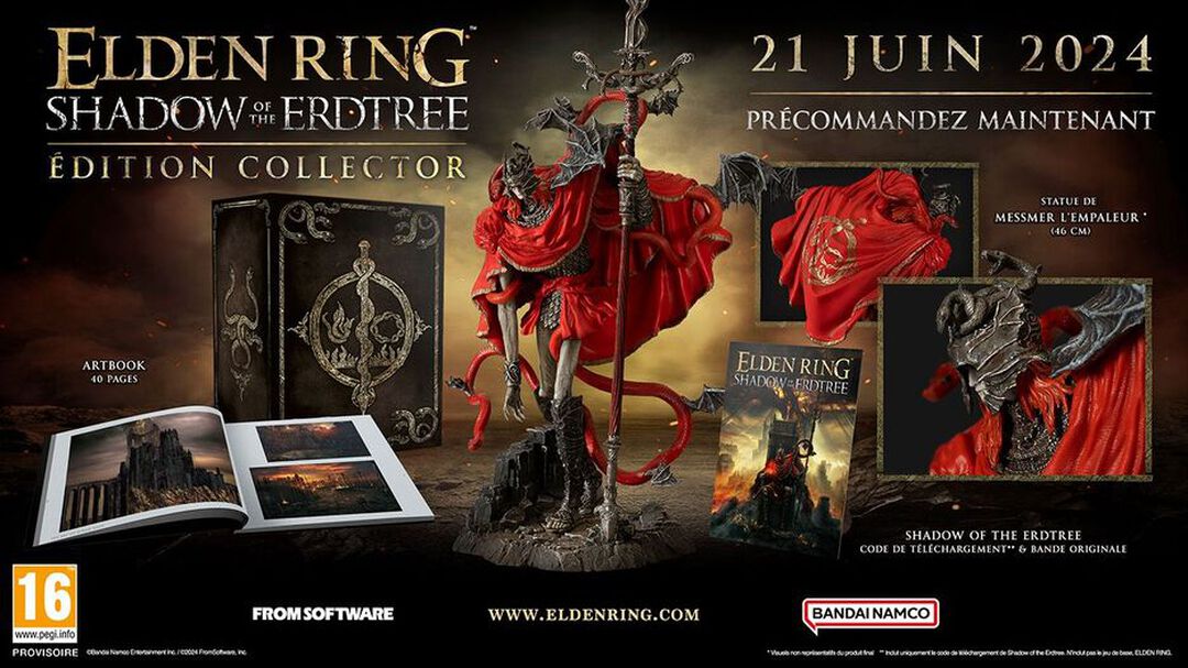 Elden Ring Shadow Of The Erdtree Collector Edition