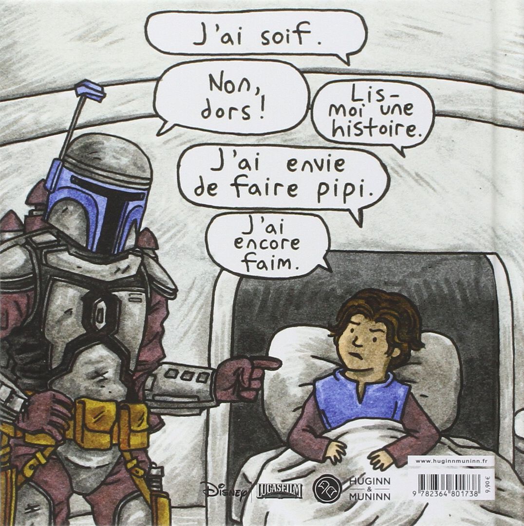 Livre | Star Wars | Au Lit Dark Vador