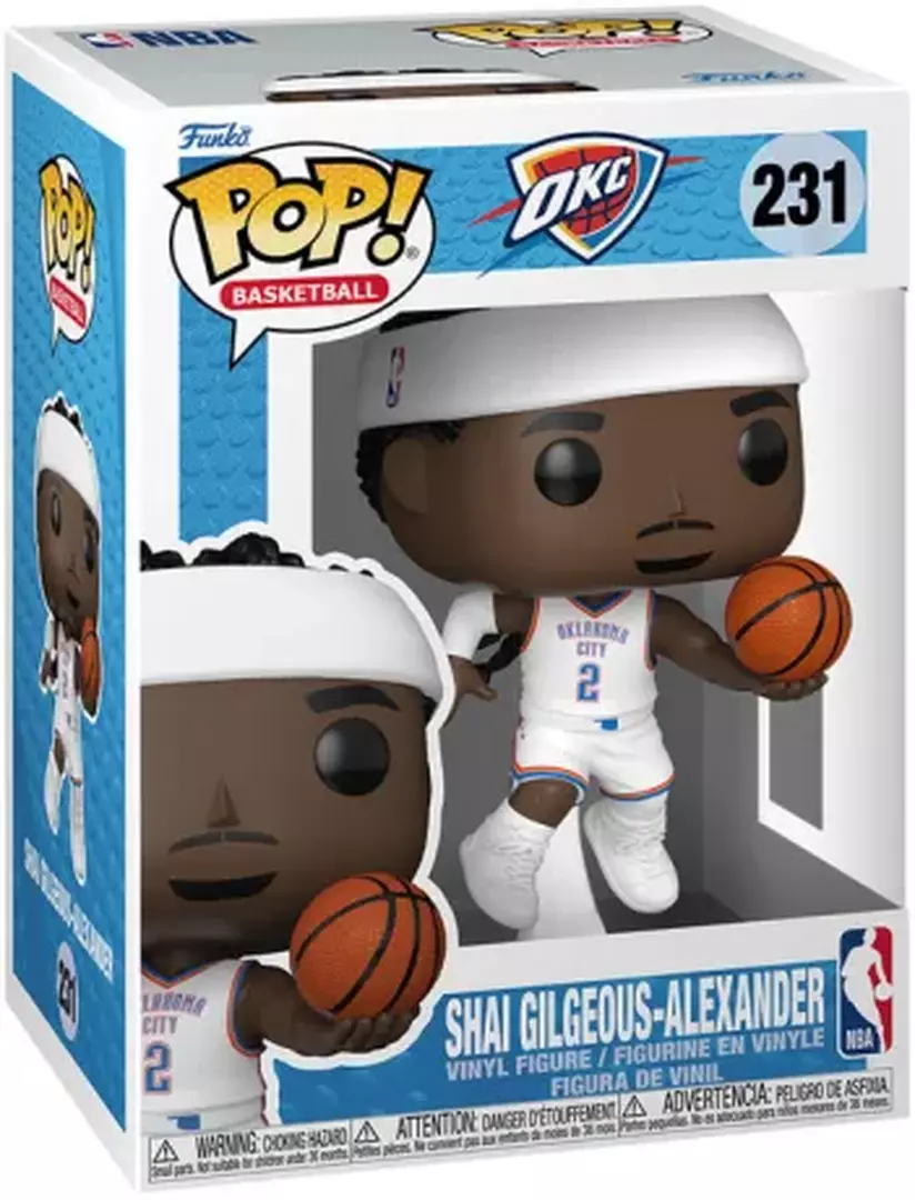 Figurine Funko Pop! | NBA | Thunder Sg-a (home)