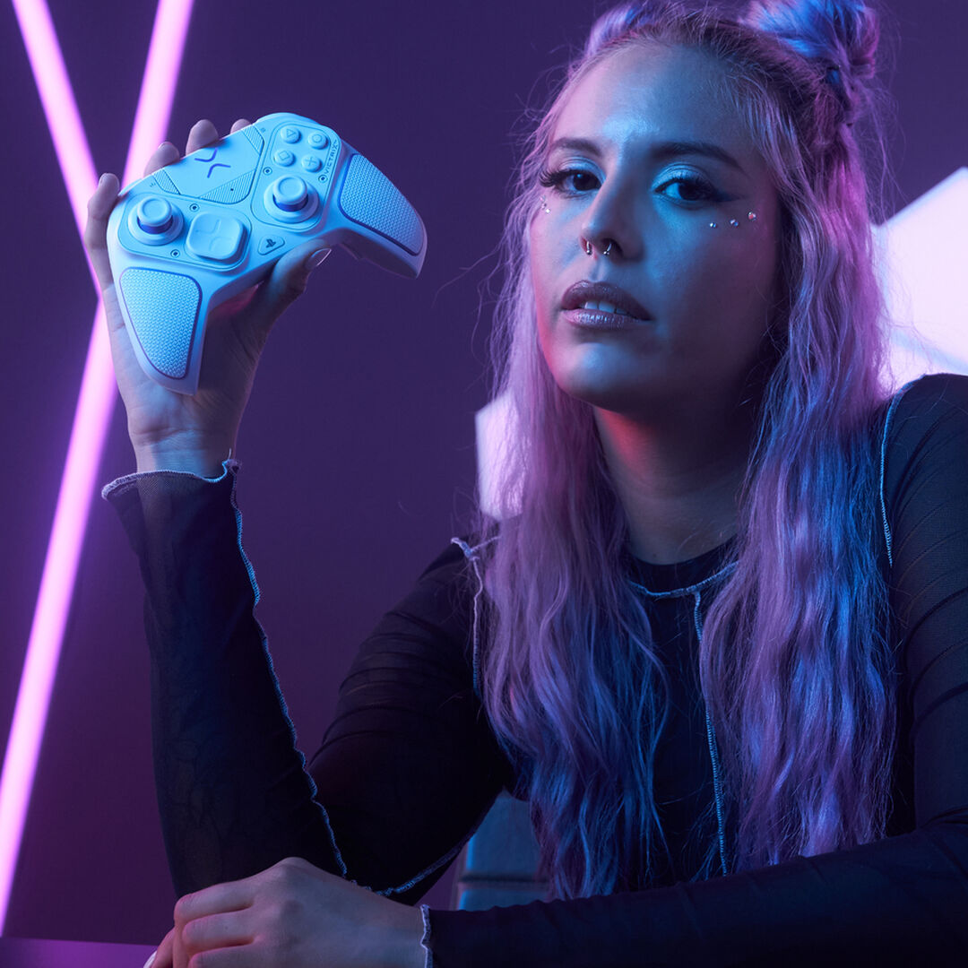 Manette Sans-fil Victrix Pro Hybrid For Ps5 | Blanche